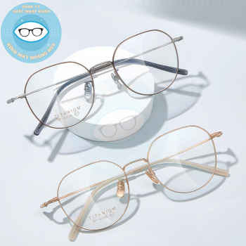 Gọng kính kim loại mã 6208